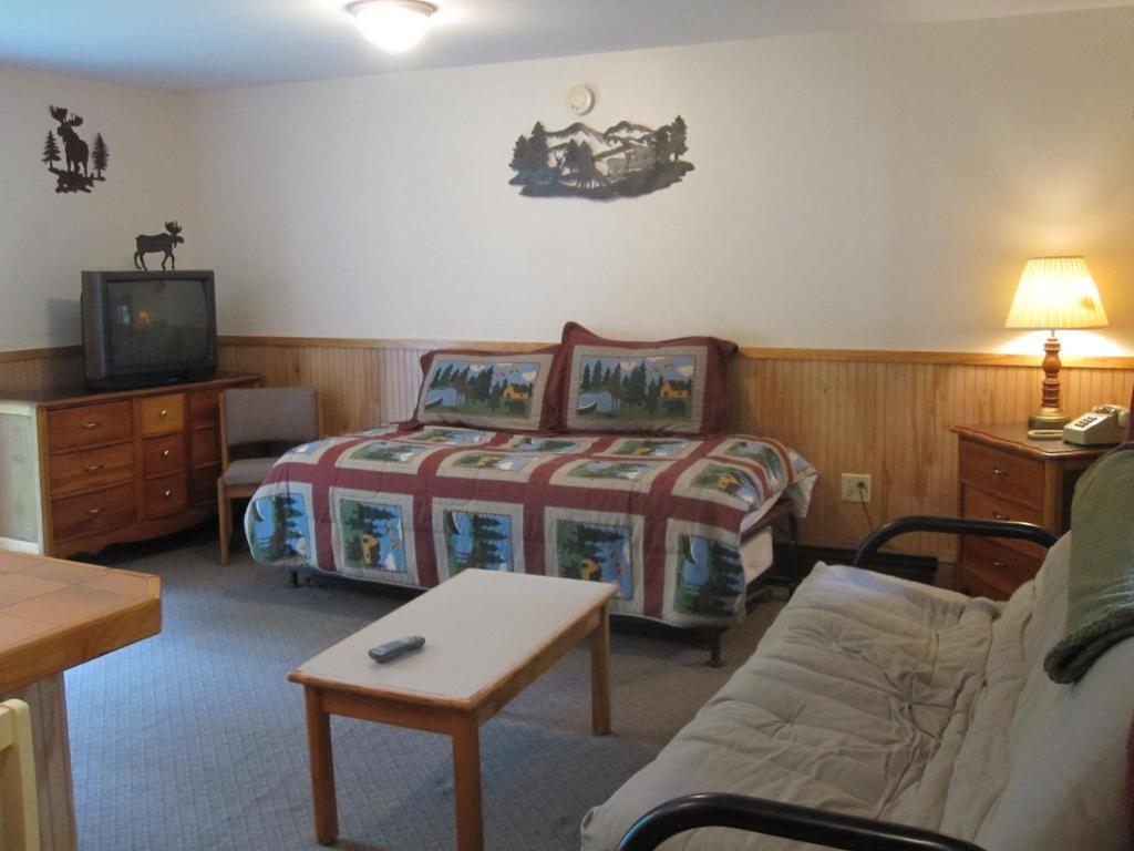 Bear Tree Lodge Weirs Beach Rom bilde